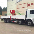 中国工場製8トン油圧ナックルブームトラック搭載クレーン